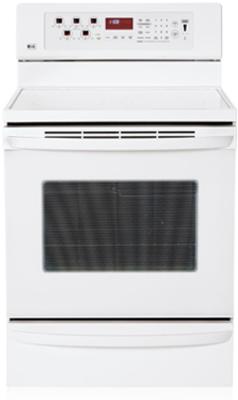 LG LRE30757SW 5.6 cu.ft. Freestanding Smooth White Electric Range , FACTORY REFURBISHED (FOR USA)